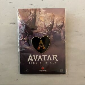 AVATAR FIRE AND ASH VARIETY CHILDRENS CHARITY PIN NEW SEALED BAG